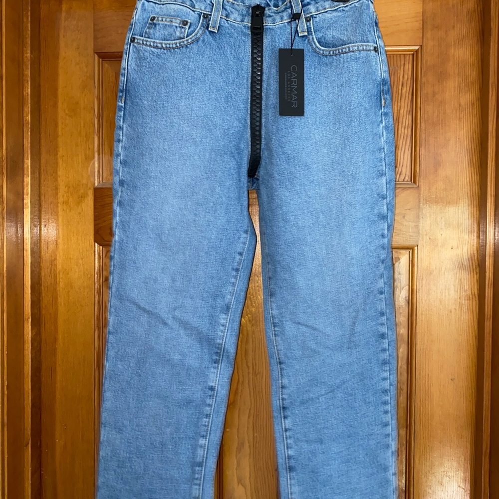 Carmar Light Blue Denim with Black Accent